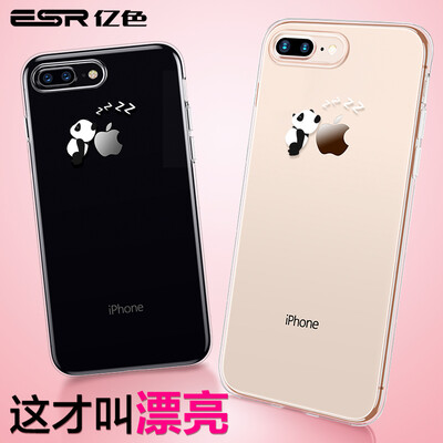 

ESR Apple 7&8 Plus Mobile Shell iPhone78 Plus Mobile Shell 55 Inch Mobile Phone Cases Transparent Silicone Case Dropping Soft Shell What Sleepy Bear