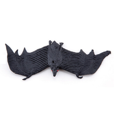 

MyMei Rubber Made Bat Wall Hanging For Halloween Masquerade Home Decoration 1245 cm 96866