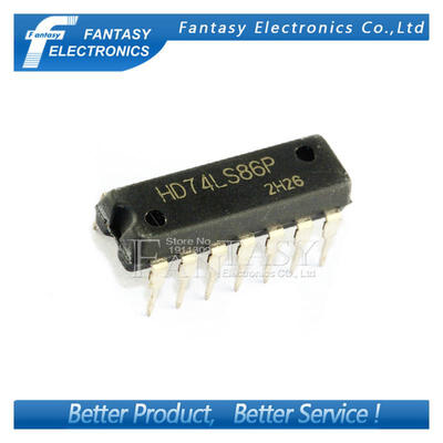 

5PCS HD74LS86P DIP14 HD74LS86 DIP SN74LS86N 74LS86 new&original IC free shipping