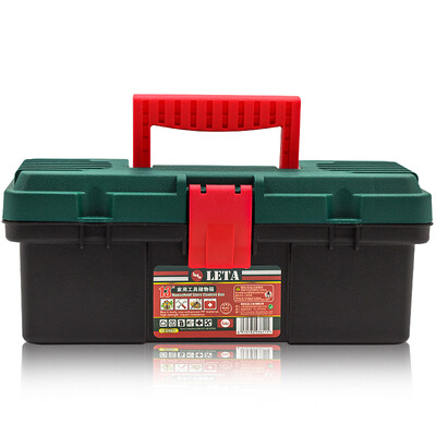 

LeTA LETA Toolbox 13-inch storage box home hardware repair tool storage compartment parts box suitcase LT-CS611