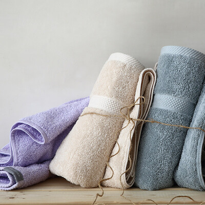 

LENCIER towel home textile five-star hotel cotton canmore satin towel cotton absorbent face towel white 180g 7540cm