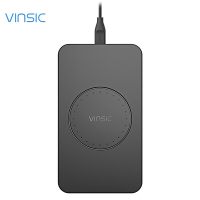 

VINSIC VSCW110 3 постройки-в зарядки катушки Ци беспроводное зарядное устройство быстрая зарядка для Ци включен устройств