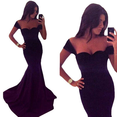 

Lovaru ™New 2015 fashion Femininos Party Dresses New Arrival Free Shiping Long Maxi Dresses Fishtail Dress Women Party Elegant