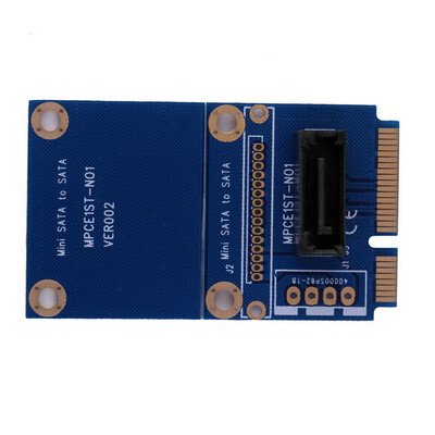 

mSATA Mini PCI-e SATA SSD Slot To 7 Pin SATA HDD Convert Card Adapter