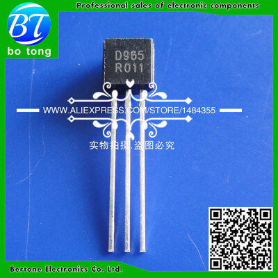 

Free Shipping 2SD965 D965 5A20V1W Transistor TO-92 50PCSLot