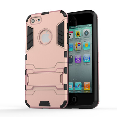 

GiGiboom Ударопрочный ультратонкий бронзовый пластиковый корпус задней крышки TPU с футляром для держателя для iPhone 5S