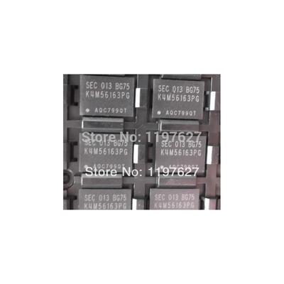 

10 PCS Free Shipping /10PCS- K4M56163PG-BG75 BGA 4M x 16Bit x 4 Banks Mobile SDRAM in 54FBGA -Samsung