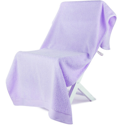 

Sanli A type thick long-stape cotton satin large bath towel 70×150cm cotton absorbent soft comfortable with lanyard baby available