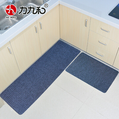 

All-Noire All Mats kitchen mat carpet pad oil-resistant absorbent mat door mat porch mat 45x6045x120cm dark gray suit
