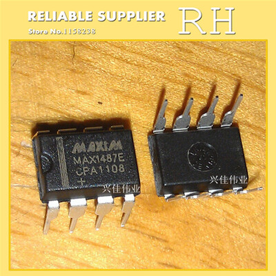 

50pcslot MAX1487E MAX1487ECPA DIP8 transceiver