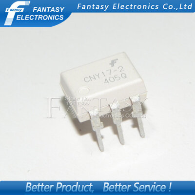 

50PCS CNY17-2 DIP6 CNY17 DIP new&original IC free shipping