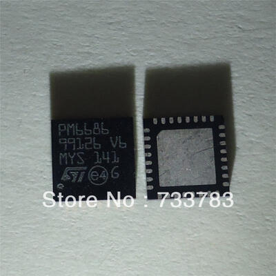 

5pcs/lot PM6686 6686 Dual step-down controller with adjustable voltages adjustable LDO and auxiliary charge pump controller for notebook
