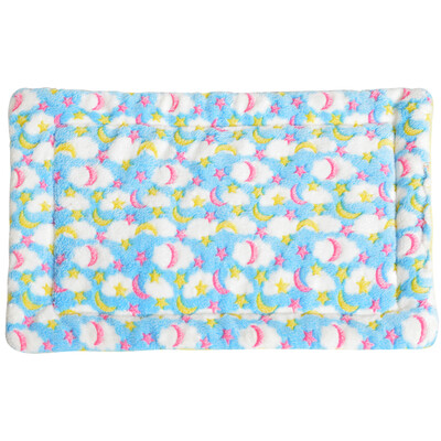 

H Lohas Pet Cotton Pad Cat Kennel Cat Blanket Dog Mat Nest Pad Pad Dog Blanket Cotton Mat Blue Star Moon 3855