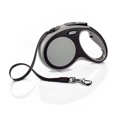 

Fleet flexi traction rope alien series sports version dog chain dog leash size dog automatic telescopic golden hair Satsuma supplies L 8 m 50KG band graphite gray