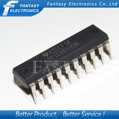

5PCS TPIC6B595N DIP20 TPIC6B595 DIP new and original IC free shipping