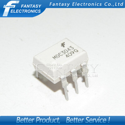 

20PCS MOC3043 DIP6 DIP new and original IC free shipping