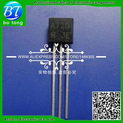 

50pcslot 2SA720-R 2SA720 A720-R A720 TO-92