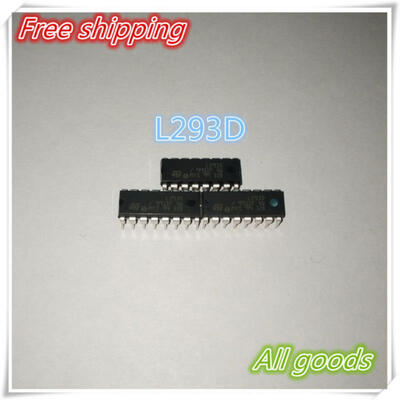 

100PCS L293D L293 293 DIP-16 Stepper Driver Chip IC 100 New Free Shipping