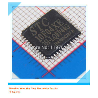 

10pcslot STC10F04XE-35I-LQF44G STC10F04XE QFP original electronics IC kit