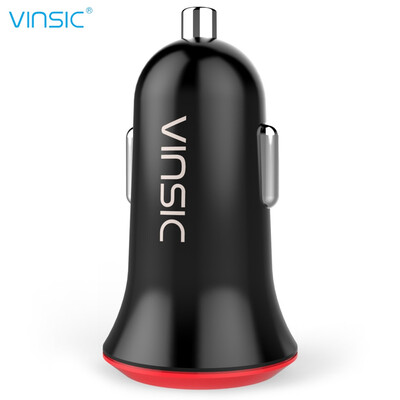 

VINSIC VSCC205 Высокоскоростное стандартное USB-автомобильное зарядное устройство с интерфейсом USB