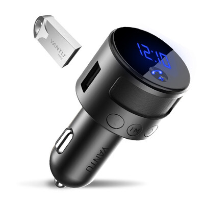 

YANTU C32 31A Car music player Car cigarette lighter black
