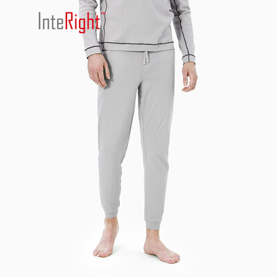 

INTERIGHT home service mens cotton trousers pajamas pajamas home service navy blue