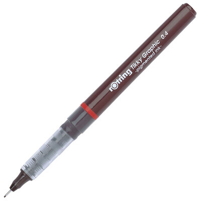 

Rotring Tikky pen black ink 04mm