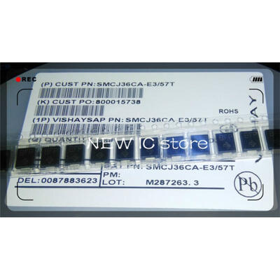 

3000PCS NEW SMCJ36CA SMCJ36C 36V DO-214AB SMC 1500W 1.5KW Bi-directional Transient Voltage Suppressors TVS Didoes