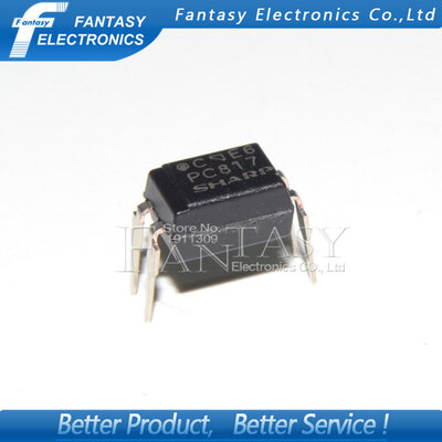 

100PCS PC817C DIP4 PC817-C DIP PC817 C new and original IC free shipping