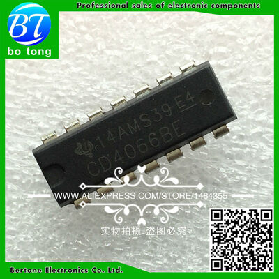 

10PCS CD4066BE DIP14 CD4066 DIP IC free shipping