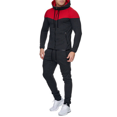 

New Men' Fashion 2 Parts Hooded Sweatshirt and Sport Pants Set