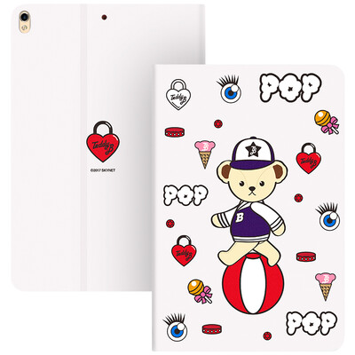 

Teddy Collection Apple iPad Pro10.5-дюймовый защитный чехол iPad Pro Защитный чехол спящий мультфильм Anti-drop Stand Leather Teddy POP