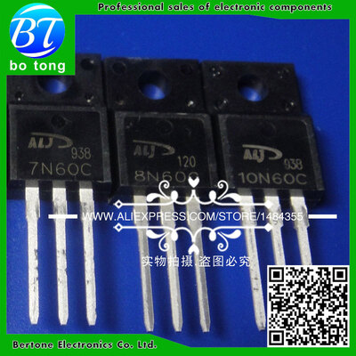 

10 PCS FQPF10N60C TO-220 FQPF10N60 10N60C 10N60 600V N-Channel MOSFET