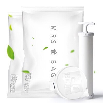 

Dad obar thick vacuum compression bag 5 of 2 small contains manual pump