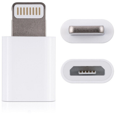 

Lanyos 8-контактный молниеносный адаптер для микро-женского адаптера Micro USB для адаптера молнии