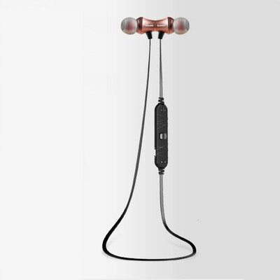 

Hongsund 950bl Wireless bluetooth Sports Earphones Magnetic Stereo Earbuds Sound Noise Reduction With Mic For Mobilephone