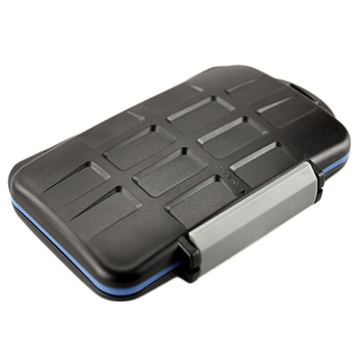 

JJC MC-5 SLR camera storage cartridge waterproof&dustproof shockproof memory card storage box can put 4 CF 2 TF card 2 SD 2 memory stick