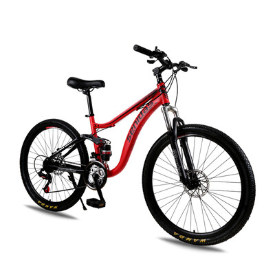 

BYUEBIKE variable speed bicycle cross-country mountain bike shock double brake bicycle adult students