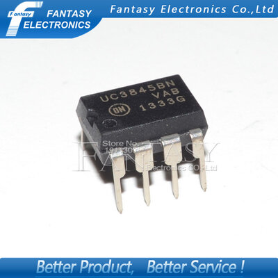

10PCS UC3845B DIP8 UC3845BN UC3845 DIP new&original IC free shipping