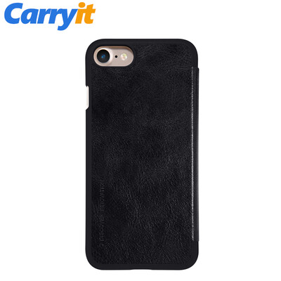 

DHL free Shipping wholesales for iPhone 7 Original Nillkin Qin leather Case for iPhone 7