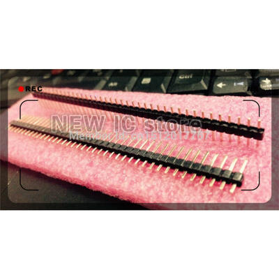 

Free Shipping 200pcs 40Pin 254 mm 1X40P 140 Male Single Row Pin Header Strip PCB