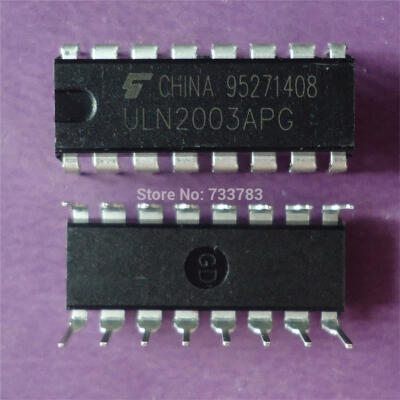 

50pcs/lot ULN2003APG ULN2003 Bipolar Digital Integrated Circuit Silicon Monolithic
