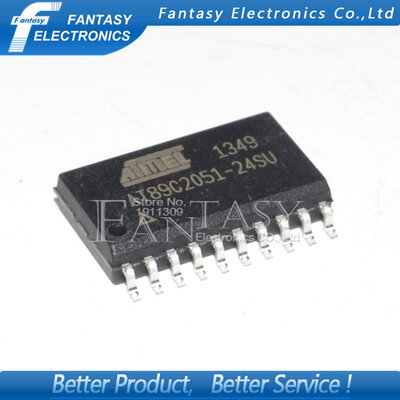 

5PCS AT89C2051-24SU SOP20 AT89C2051-24 SOP AT89C2051 SMD new&original IC free shipping