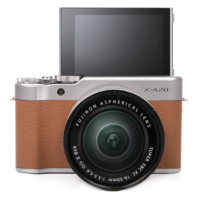 

Fuji FUJIFILM X-A20 XC15-45 Mocha Brown Brown Micro single electric machine touch screen retro modeling HD video WIFI sharing