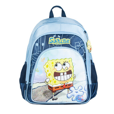 

Dawn  & G Stationery SpongeBob Squarepocket children&39s cartoon three-tier backpack blue 430mm 320mm QBBN3004
