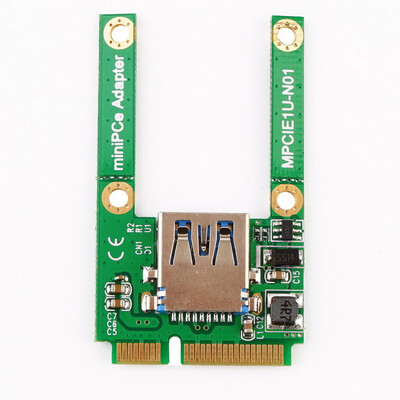 

Mini PCI-E Card Slot Expansion to USB 2.0 Interface Adapter Riser Card