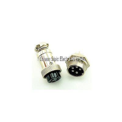 

20PCS gx16-5 Aviation plug micro connector circular connector Socket Plug GX16 Diameter 16mm 5pins