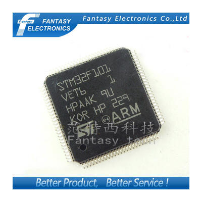 

5PCS STM32F101VBT6 LQFP100 STM32F101 QPF100 QFP MCU new and original IC free shipping