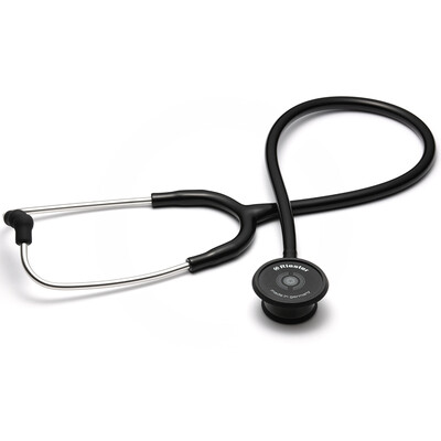 

Riesser stethoscope professional medical grade double-sided aluminum head can be heard fetal heart Germany imported black