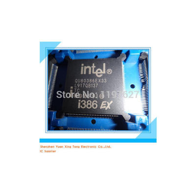 

Hot ...10pcs/lot QU80386EX33 QFP IC